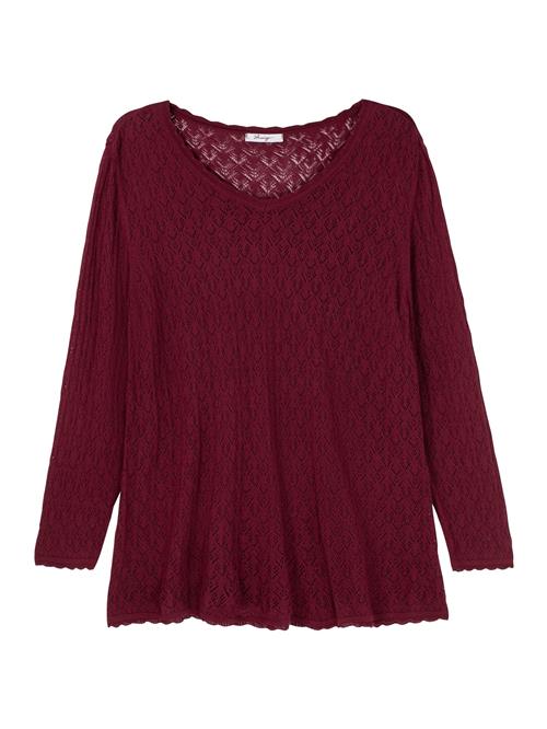 SHEEGO Pullover  vinrød