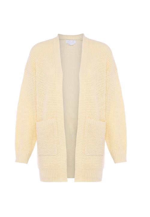 BLONDA Cardigan  pastelgul