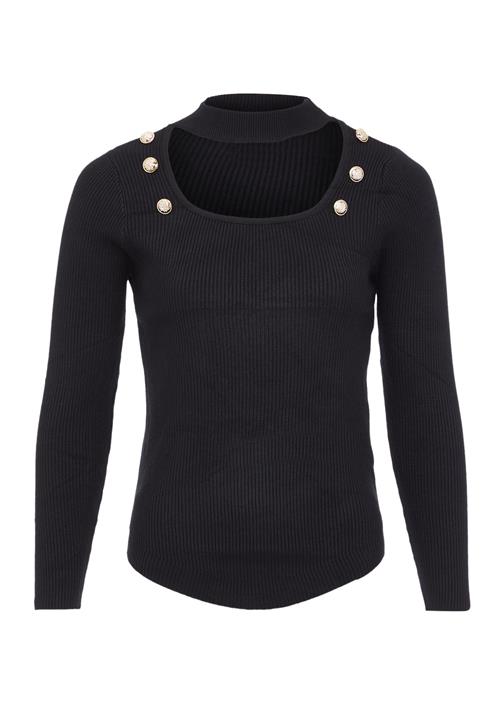 caneva Pullover  guld / sort
