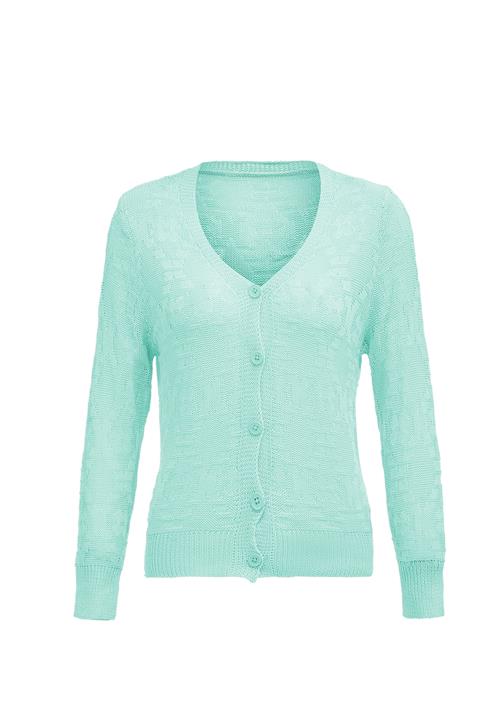 Se SANIKA Cardigan  aqua ved About You