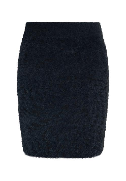 swirly Nederdel  mørkeblå / sort