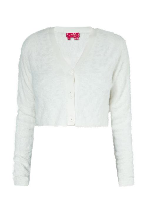 Se swirly Cardigan  hvid ved About You