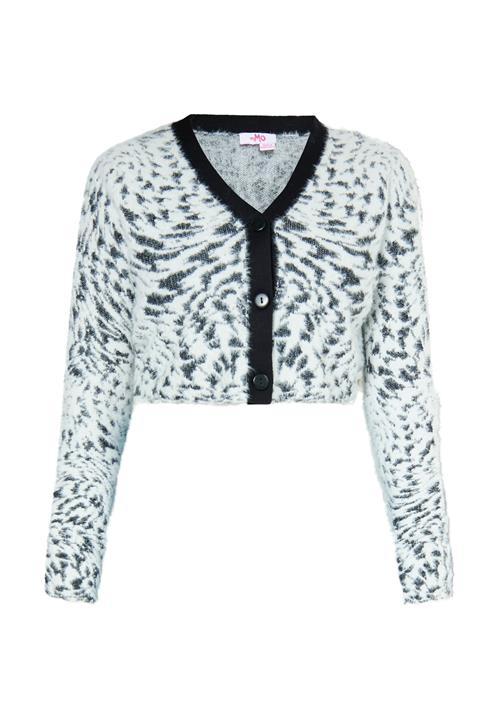 MYMO Cardigan  pastelblå / sort