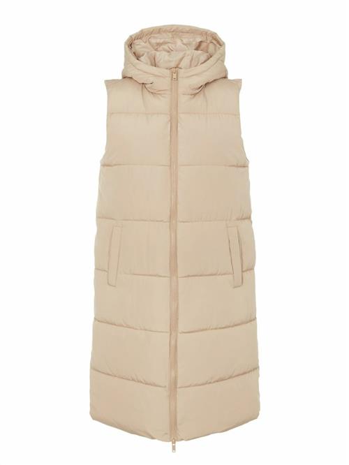 PIECES Vest 'Bee'  beige