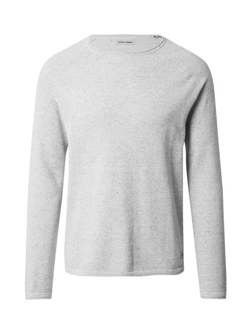 JACK & JONES Pullover 'JJEHill'  grå-meleret