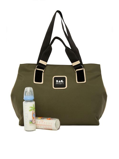 Bagmori Bletaske  guld / oliven / sort