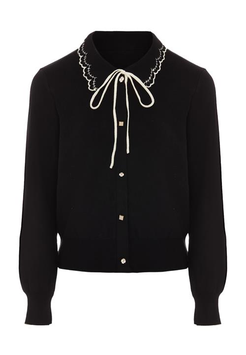 NAEMI Cardigan  beige / sort