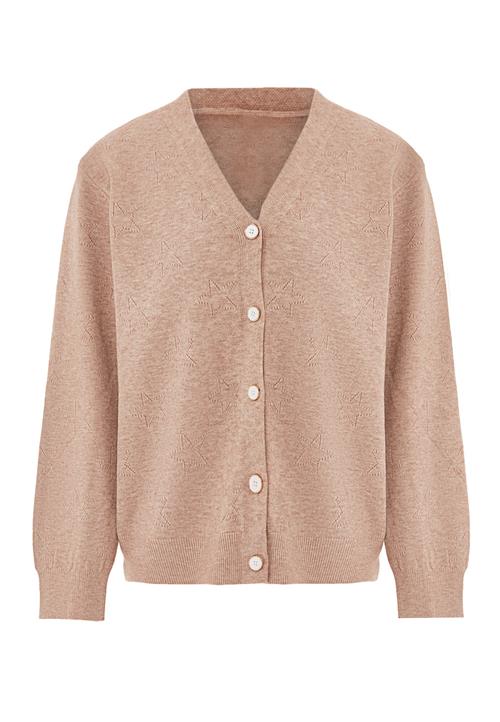aleva Cardigan  beige-meleret