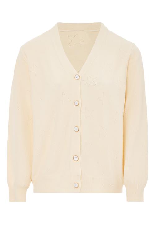 aleva Cardigan  uldhvid