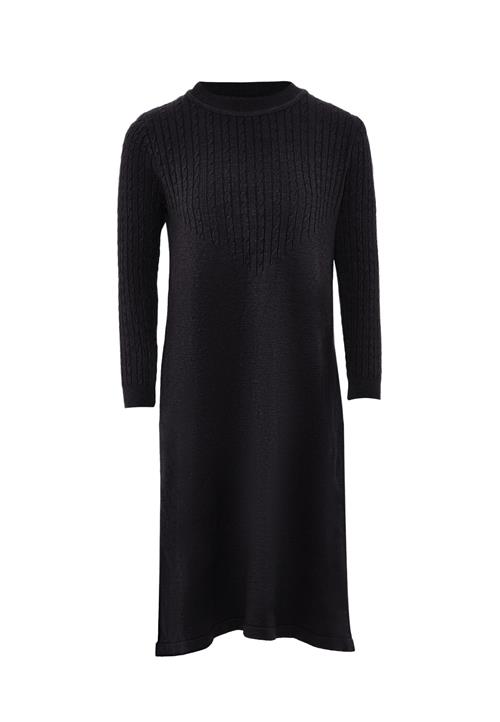 Jalene Strikkjole  sort