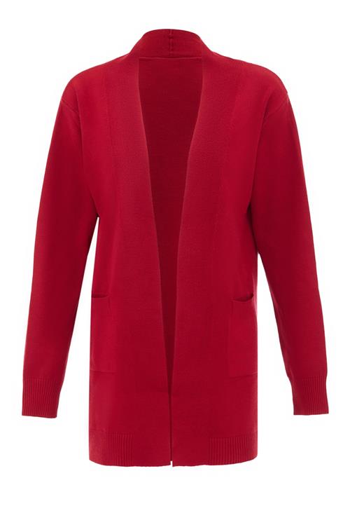 boline Cardigan  brandrød