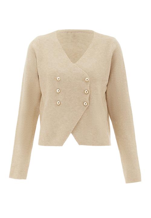 Se NAEMI Cardigan  chamois ved About You