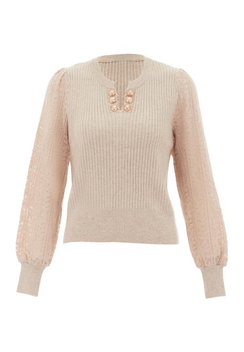 NAEMI Pullover  nude