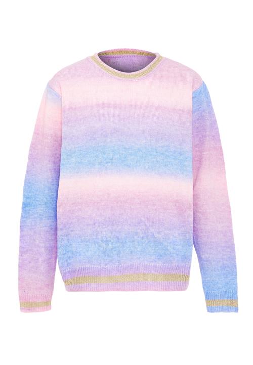 Sidona Pullover  lyseblå / guld / lyselilla / lyserød
