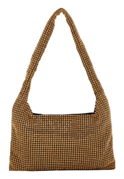 NAEMI Skuldertaske  guld / sort