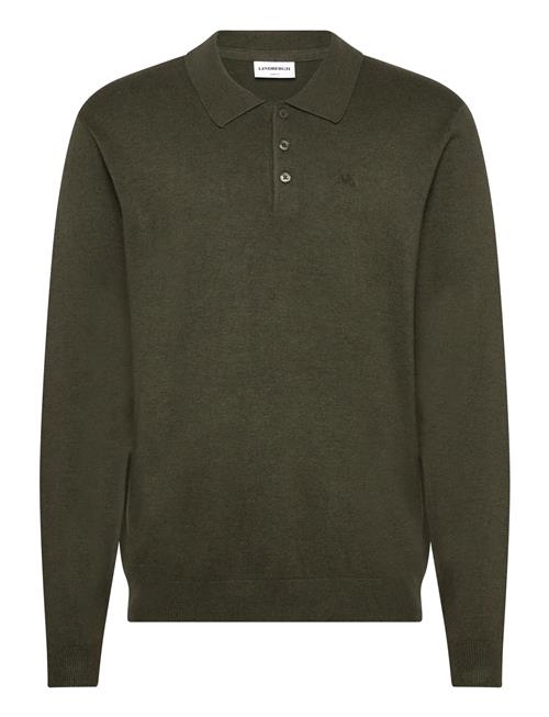 Lindbergh | Long Sleeve Knitted Poloshirt | XL