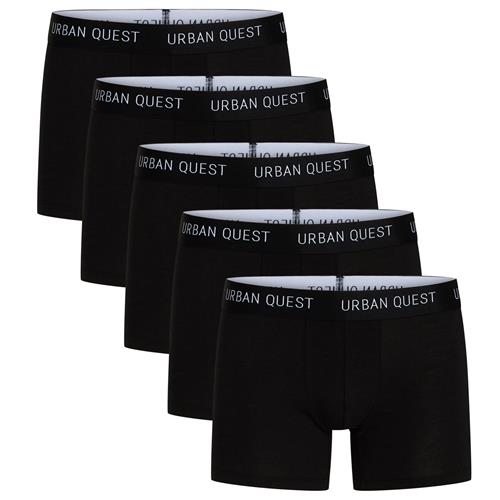 URBAN QUEST Boksershorts  sort / hvid