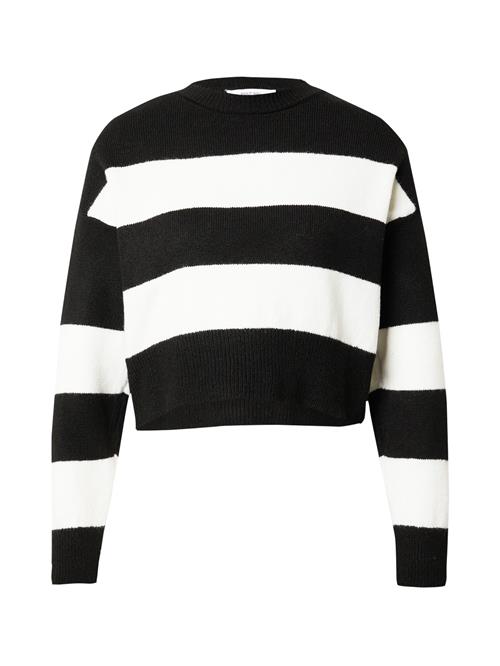 Se ABOUT YOU Pullover 'Aylin'  sort / hvid ved About You