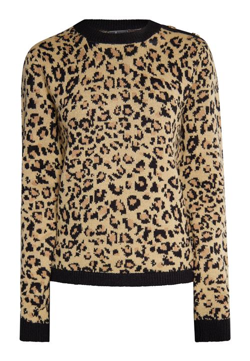 faina Pullover 'Caspio'  cappuccino / lysebrun / sort