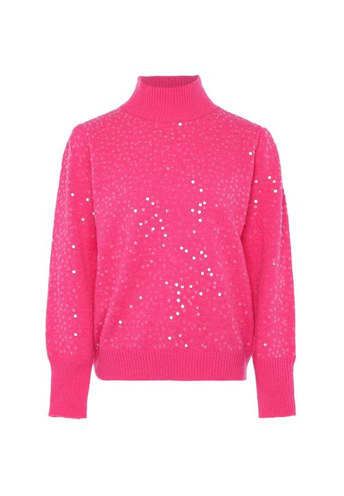 faina Pullover  mørk pink