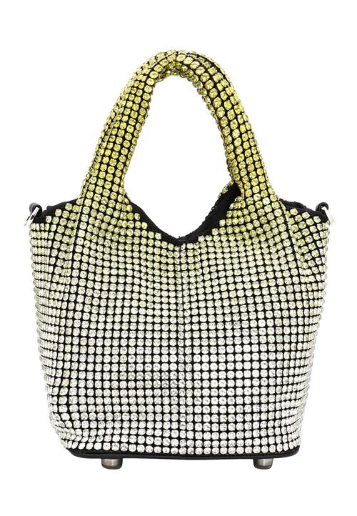 myMo at night Håndtaske  citrongul / sort / sølv