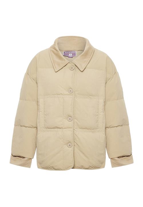 MYMO Overgangsjakke  beige