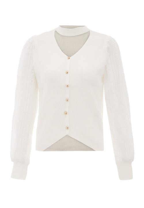 NAEMI Cardigan  hvid