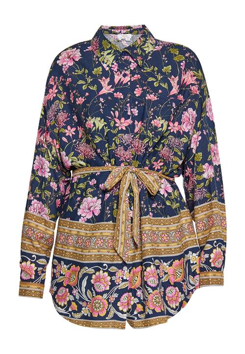 usha FESTIVAL Bluse  navy / blandingsfarvet