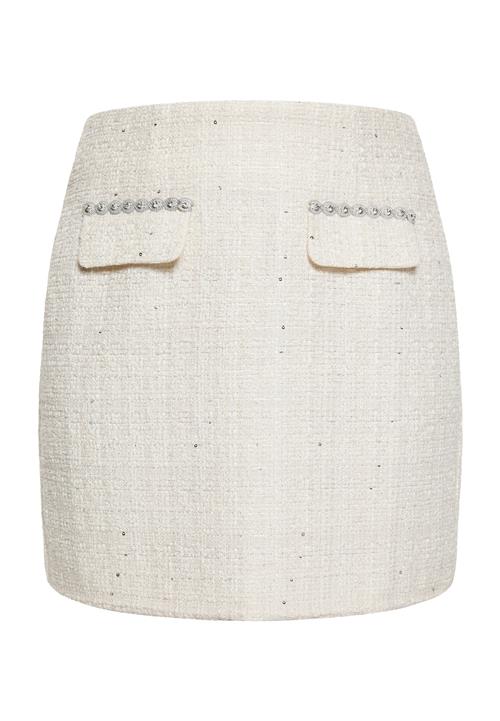 faina Nederdel  sølv / hvid