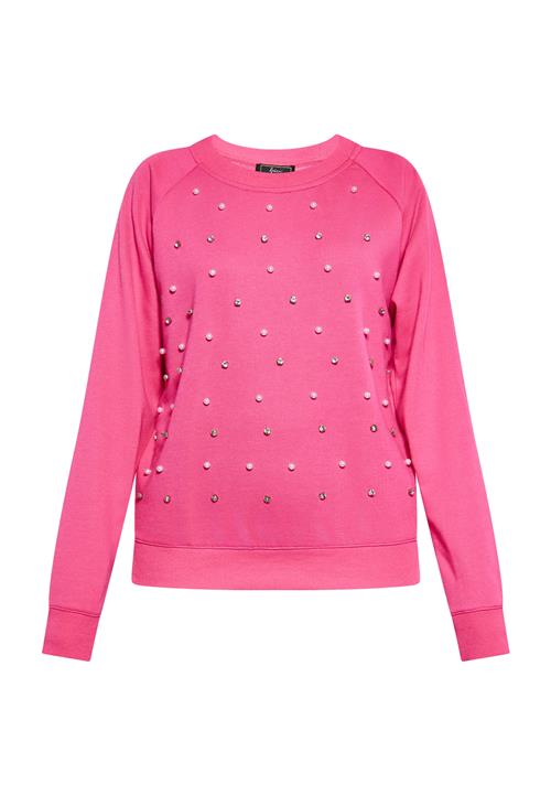 faina Sweatshirt  pink / transparent / perlehvid