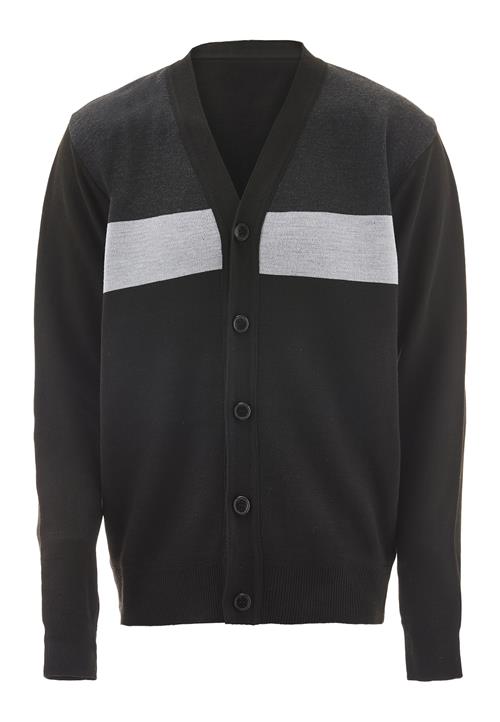 corbridge Cardigan  grå / sort