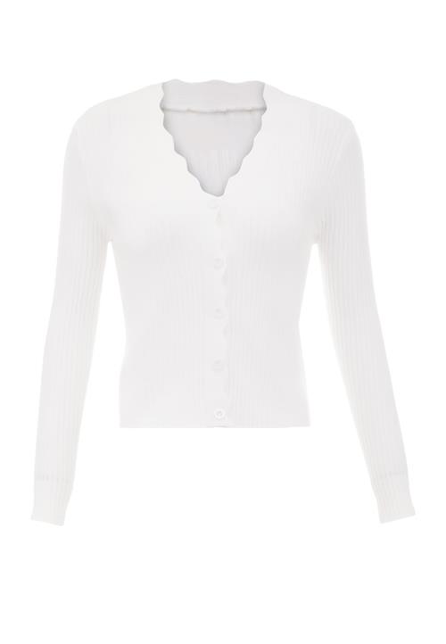 IPARO Cardigan  uldhvid