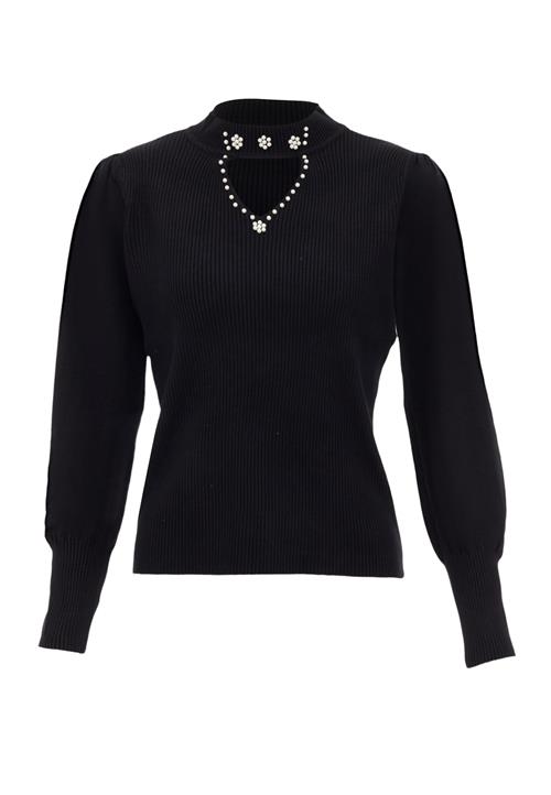 nascita Pullover  sort / hvid