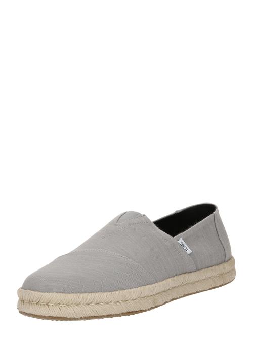 Se TOMS Espadrillaer 'Alp Rope 2.0'  lysegrå ved About You