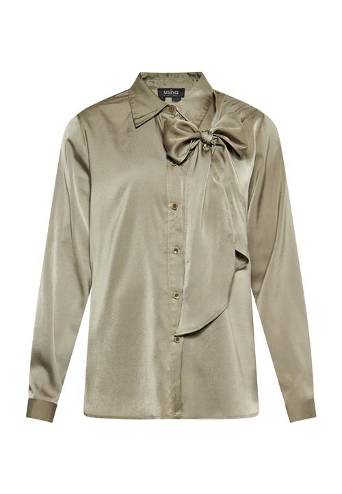 usha BLACK LABEL Bluse  oliven