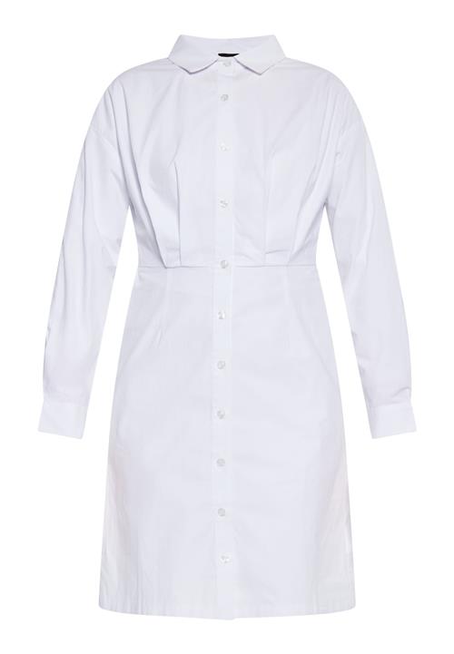 DreiMaster Klassik Blusekjole  hvid