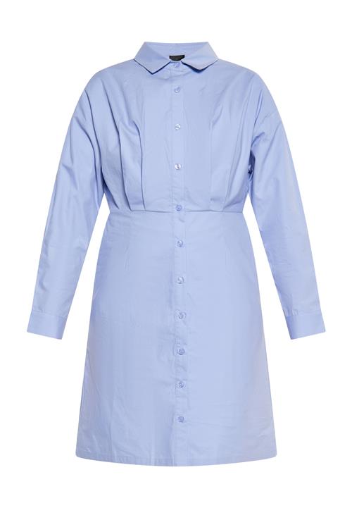 DreiMaster Klassik Blusekjole  lyseblå