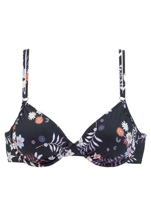 SUNSEEKER Bikinioverdel  lyselilla / orange / sort / hvid