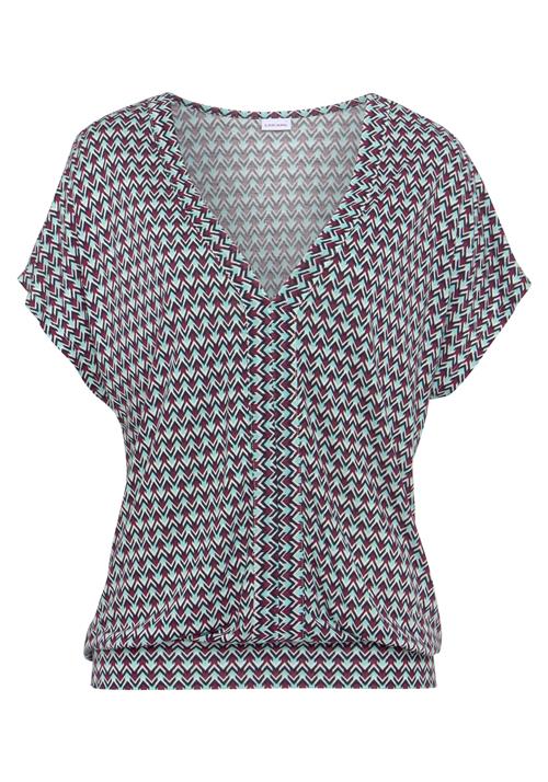 LASCANA Shirts  mørkebrun / mint / rød / sort