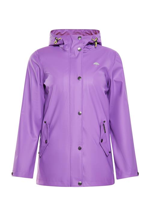 Schmuddelwedda Funktionsjakke  grå / lilla