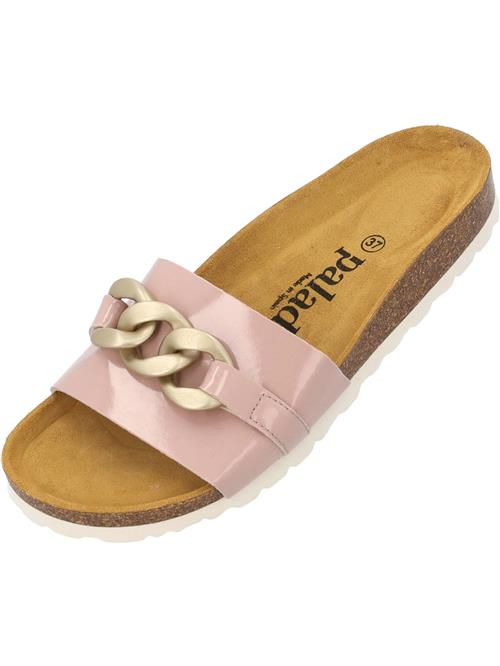 Palado Pantoletter 'Gozo'  guld / lyserød