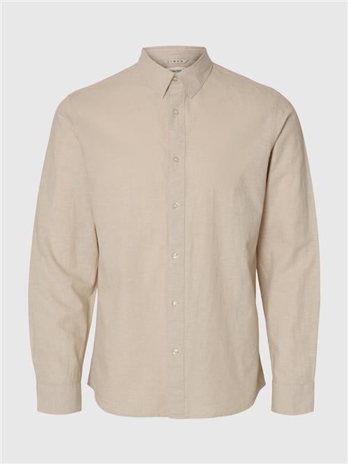 SELECTED Skjorte  beige-meleret