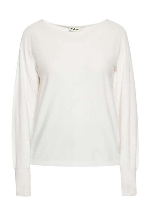 Sidona Pullover  uldhvid