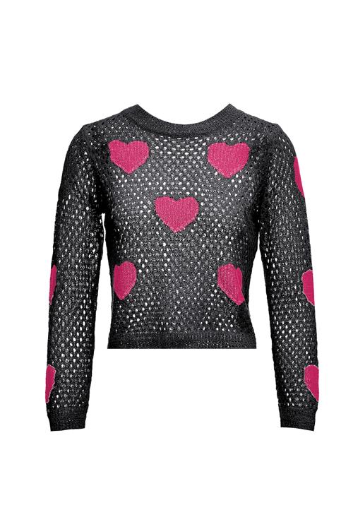 IMMY Pullover  mørk pink / sort