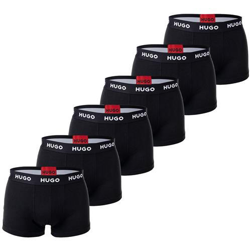 HUGO Boksershorts  rød / sort / hvid