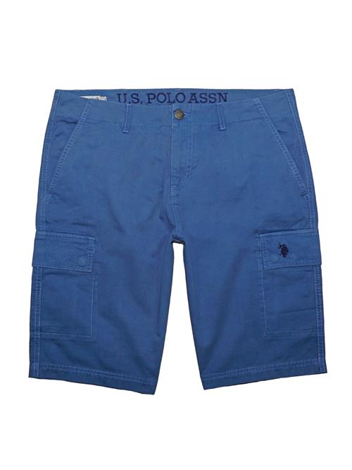 U.S. POLO ASSN. Cargobukser  blå / royalblå