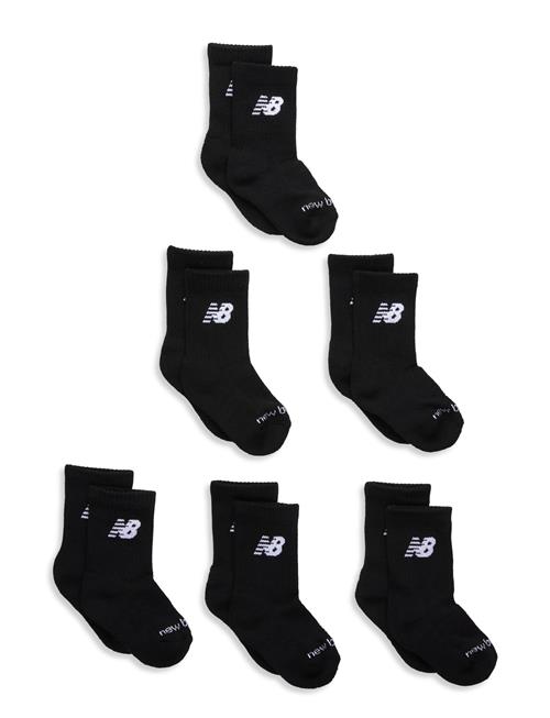 New Balance | Youth Daily Essentials Cushion Crew Socks 6 Pack | 23-28