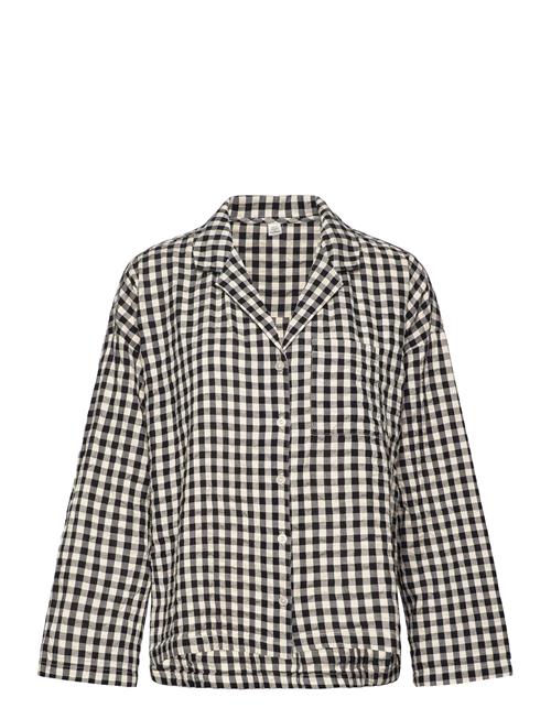 Lindex | Pyjamasskjorte I Seersucker | S