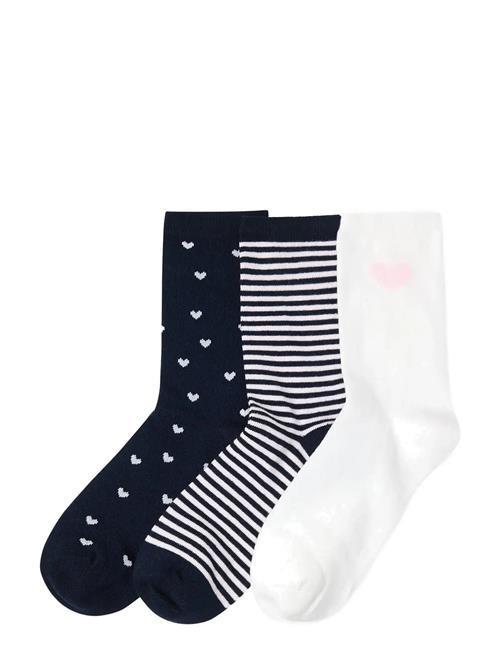 Lindex | Socks 3 Pack Bg Hearts And Str | 37/39