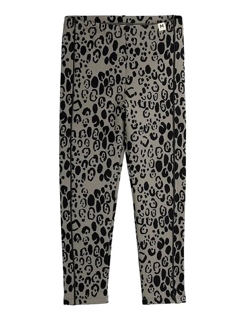 Mini Rodini | Leopard Aop Brushed Jersey Leggings | 116/122